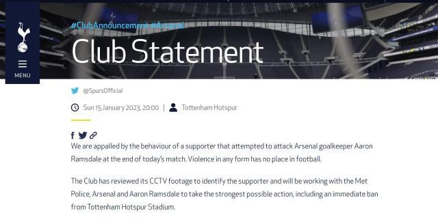 阿森纳脱胎换骨，热刺踢不进大门，球迷跳出来踢人！